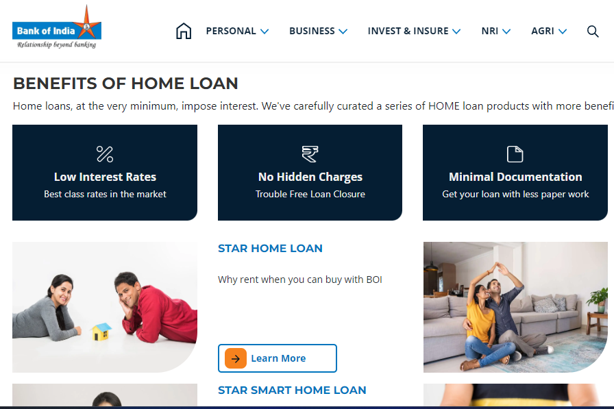 BOI Bank Loan Apply Online